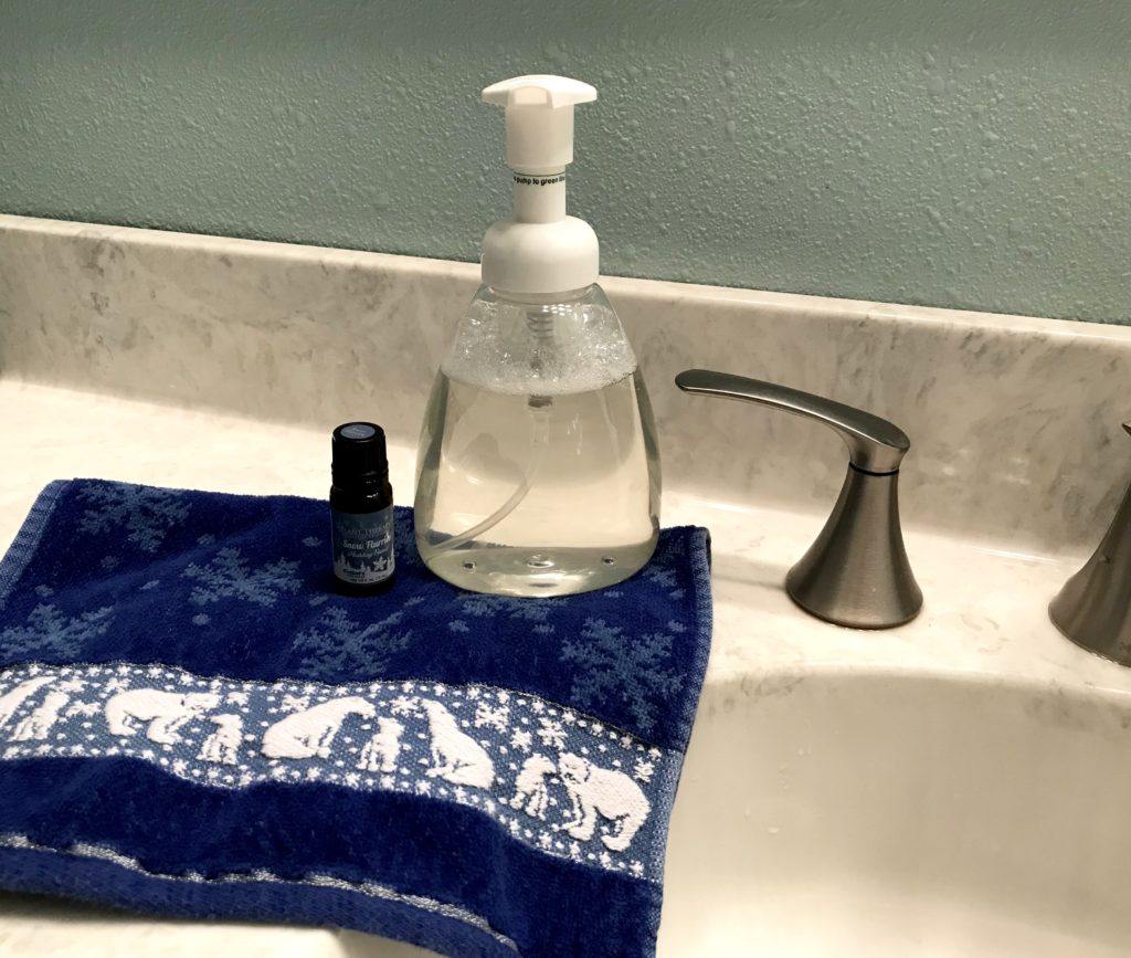 DIY foam hand soap