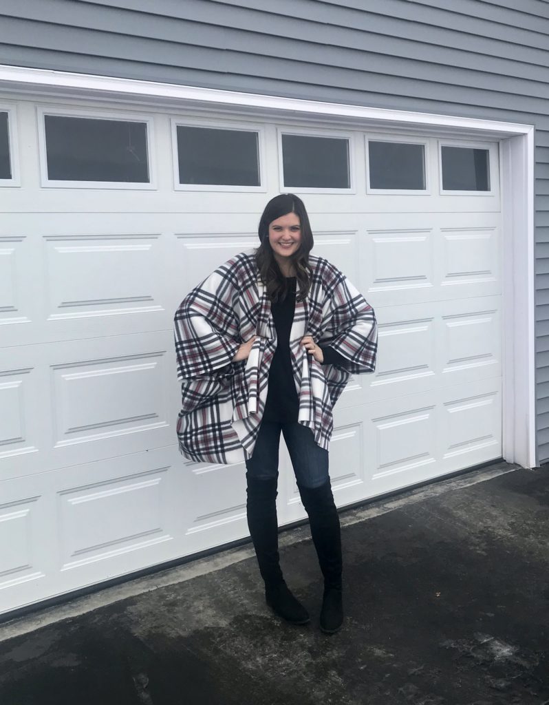 DIY Fleece Poncho