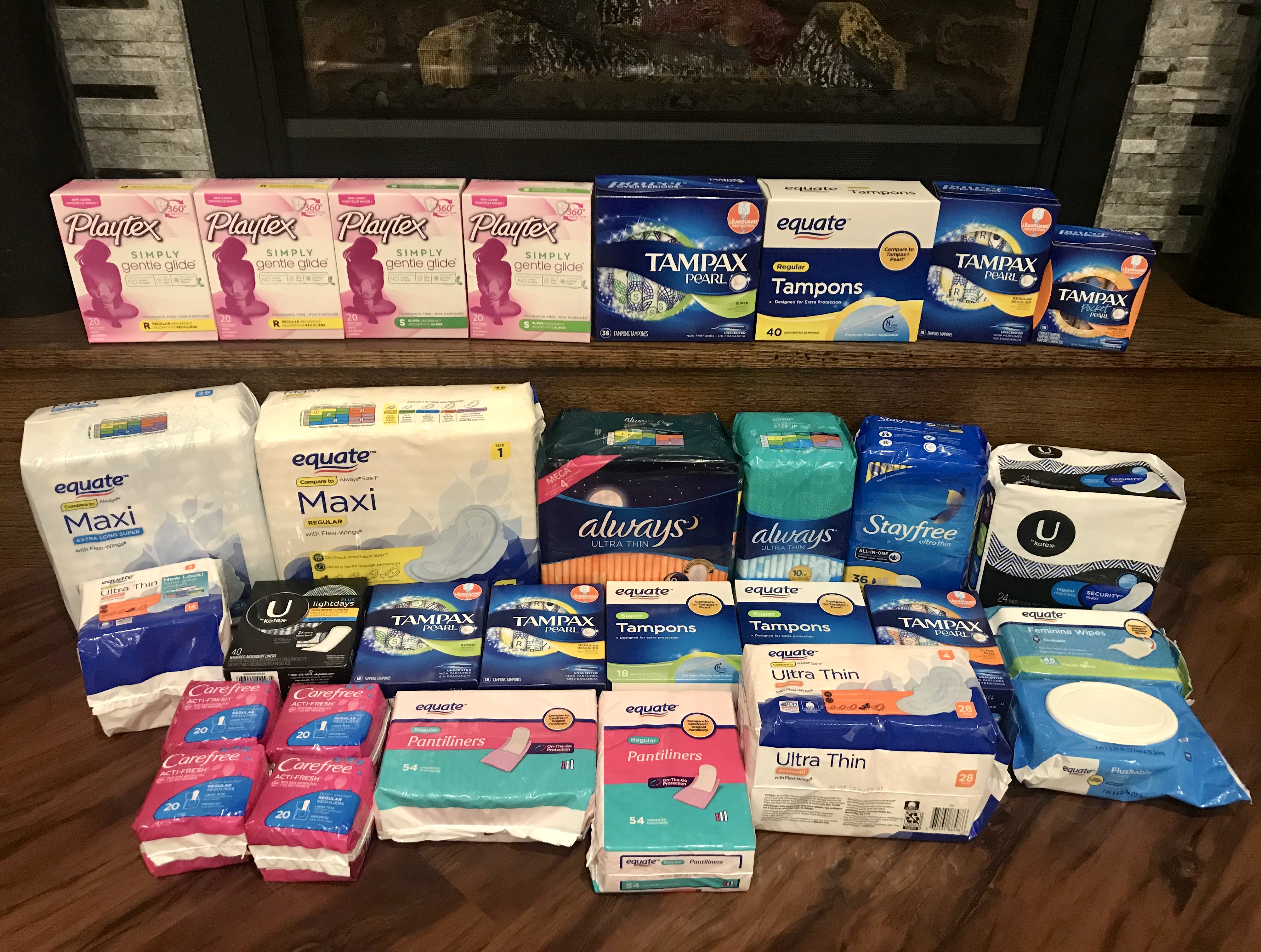 Why You Should Donate Feminine Products - The Blue Door & More